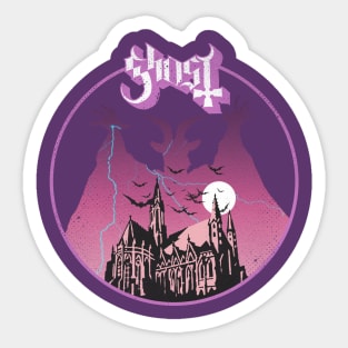 Ghost Purple Sticker